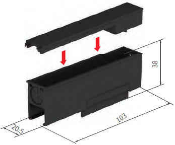 Защитный кожух питающего зажима L70